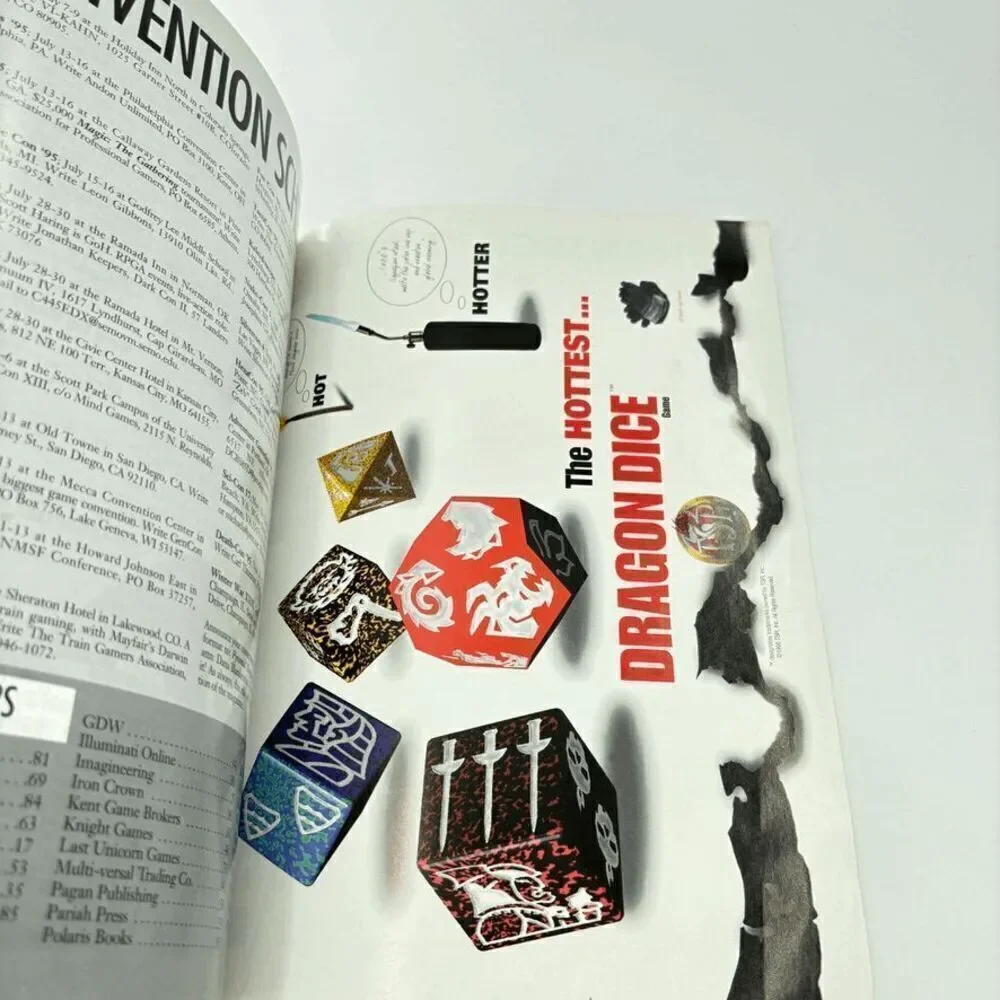Pyramid Magazine Number‎ #14 Steve Jackson Games GURPS (1995) Role-Playing